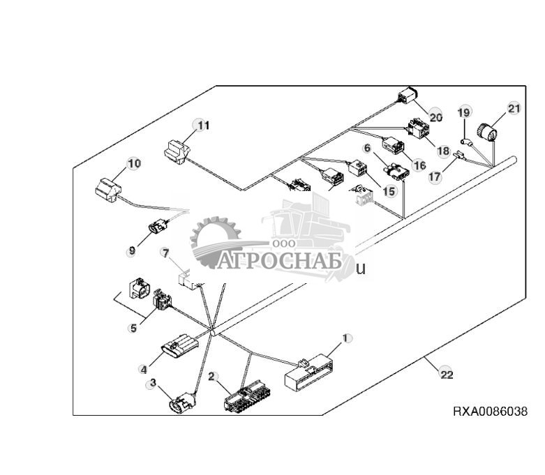 Wiring Harness, Driver information (CONSOLE) (903000 - ) - ST393936 224.jpg